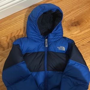 Blue North Face Toddler Coat